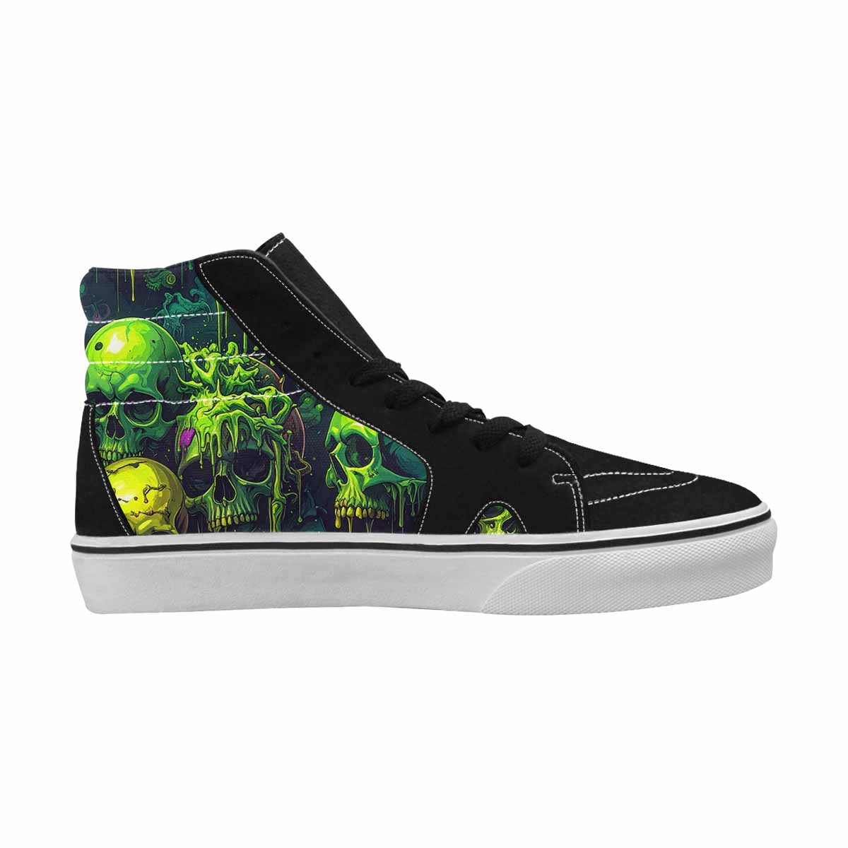 MEN'S More Overlapping Ontop Each High Top Canvas Cottagecore Sneakers