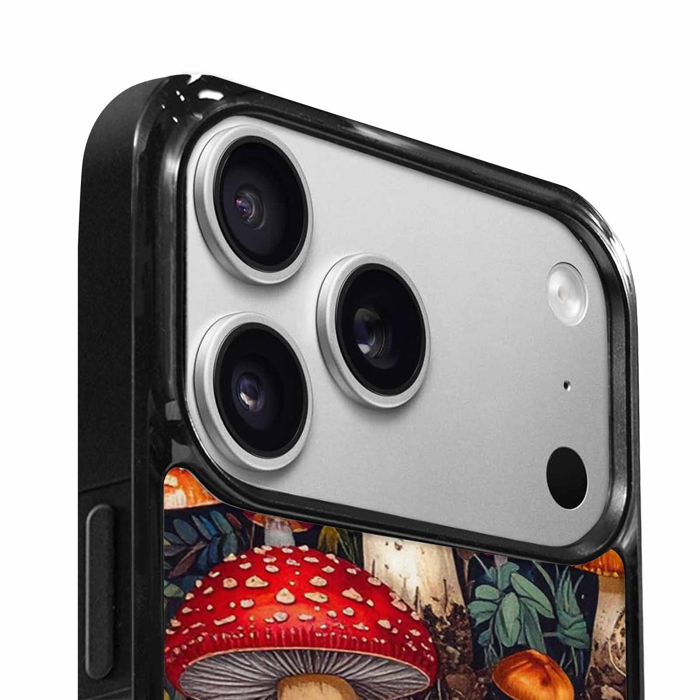 iPhone 17 Pro Case — Mushrooms Pattern Hundreds Of Kui Original, Unique Phone Case Design
