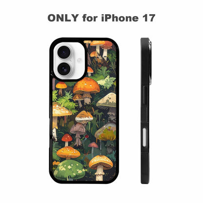 iPhone 17 Case — Mushrooms Camomushrooms Patter Kfe Camo, Original Design Phone Case
