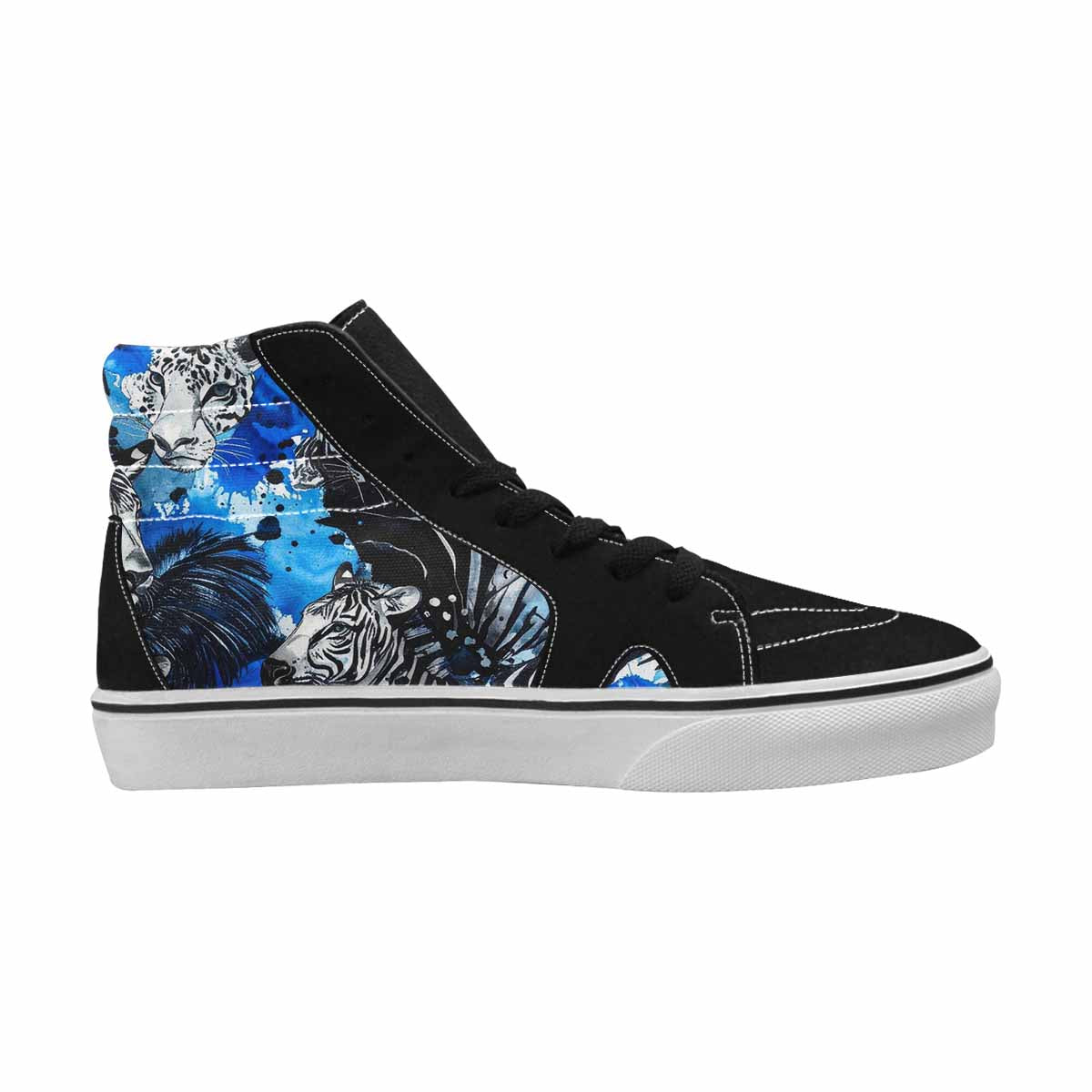 MEN'S Animal Print High Top Canvas Aesthetic Shoes