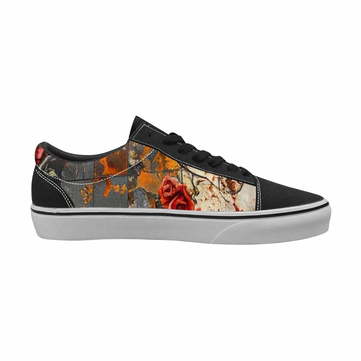 MEN'S Barbed Wire Chain Canvas Lace-Up Cottagecore Sneakers