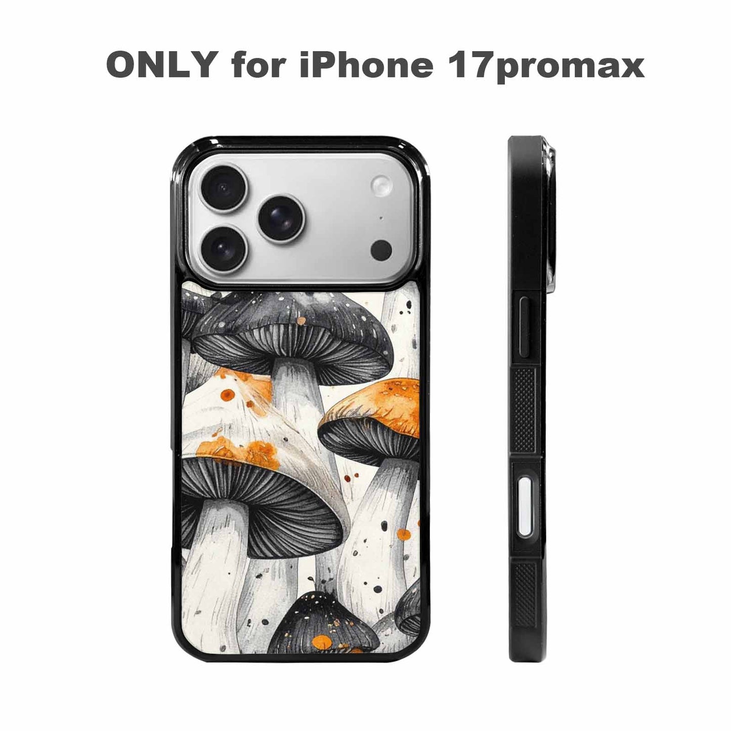 iPhone 17 Pro Max Case — Hand Drawn Autumn Original Art, Custom Printed Phone Case