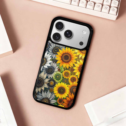 iPhone 17 Pro Case — Blend Melt Them Together Small Floral, Custom Print Case Cover