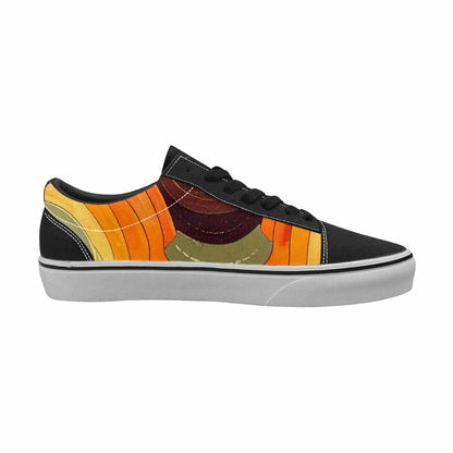 MEN'S Groovy 70S Peace Canvas Lace-Up Vivid Shoes