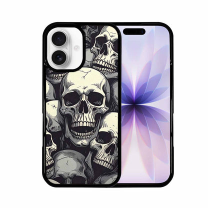 iPhone 17 Case — Skull Dark Art Gothic Print Gothic, Custom Made Phone Cover