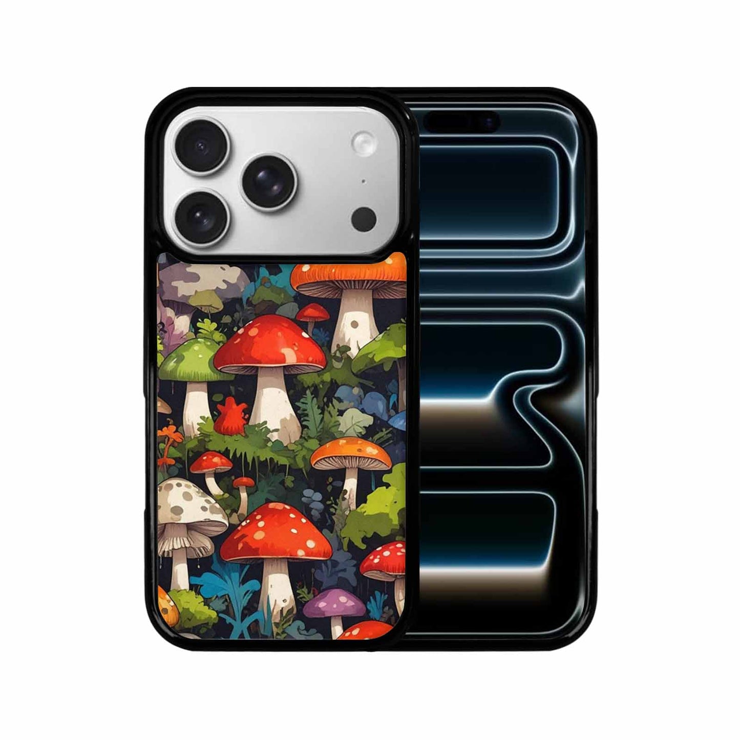 iPhone 17 Pro Case — Mushrooms Camomushrooms Patter Xvt Camo, Original Design Phone Case