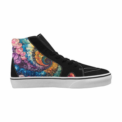 MEN'S Tie High Top Canvas Dreamlike Custom Shoes