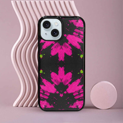 iPhone 15 Case — Acid Wash Tie Dye Pattern High, Custom Print Case Cover