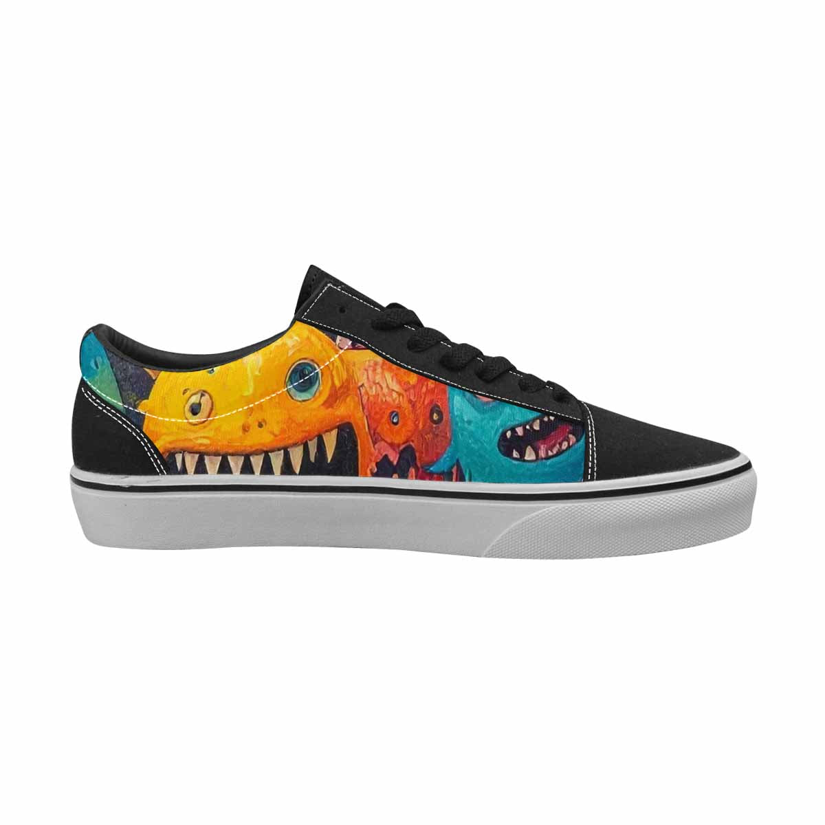 WOMEN'S Multi Lace-Up Canvas Aesthetic Custom Shoes