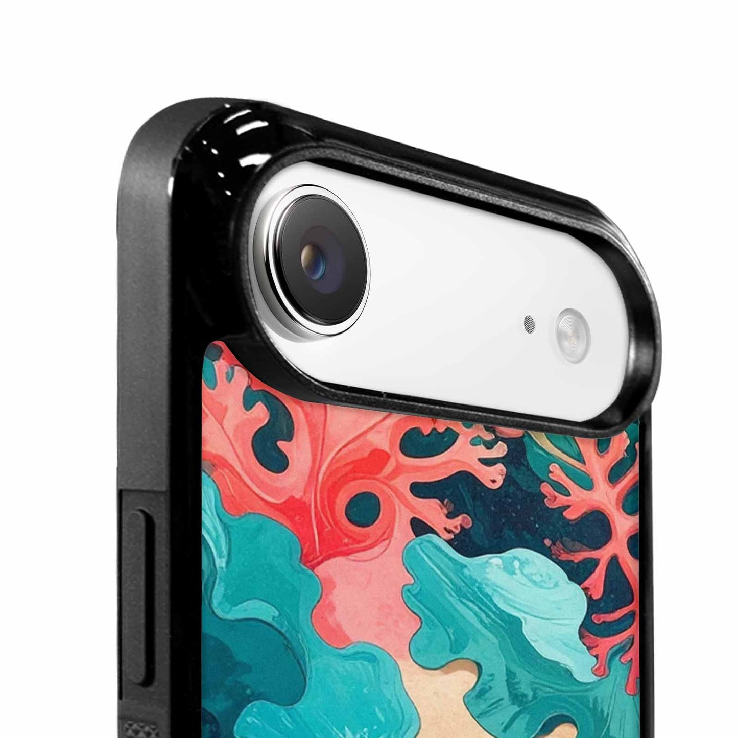 iPhone 17 Air Case — Seamless Tileable Pattern Of Overlapping Camo, Custom Phone Case