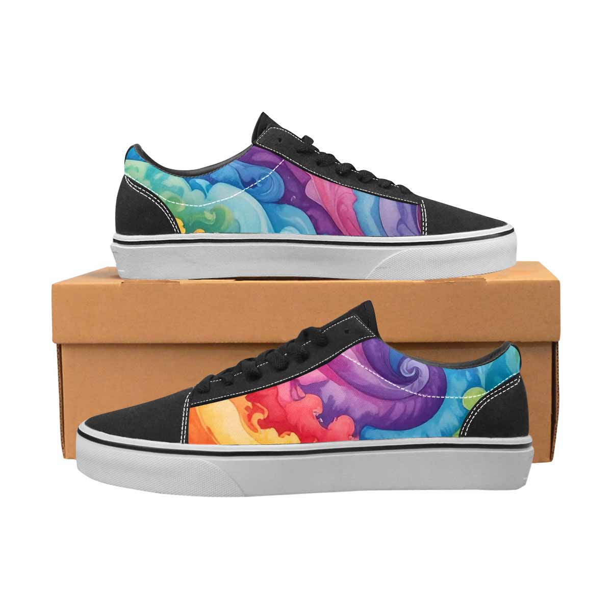 WOMEN'S Tie Lace-Up Canvas Dreamlike Custom Shoes