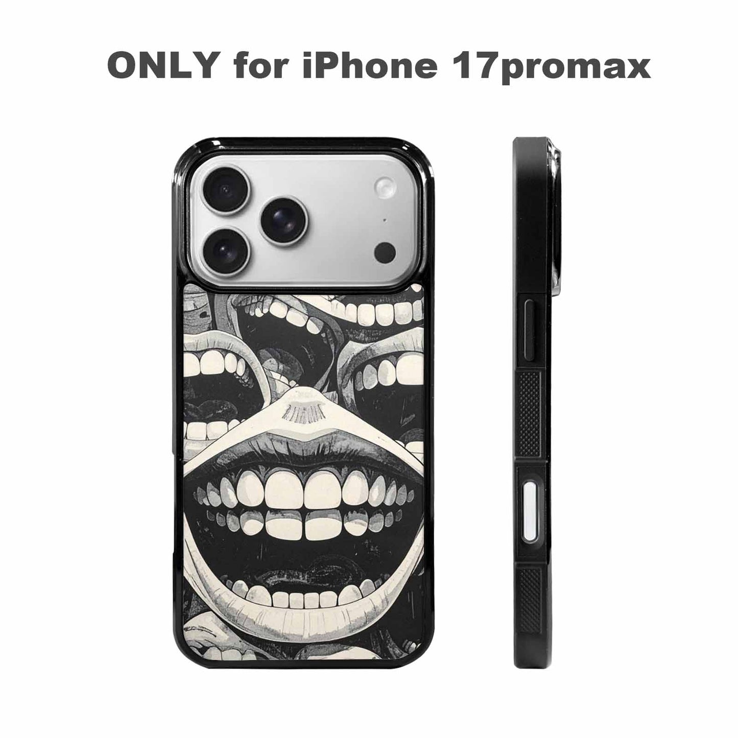 iPhone 17 Pro Max Case — Seamless Repeating Pattern Of Cartoon Cute, Original Design Phone Case