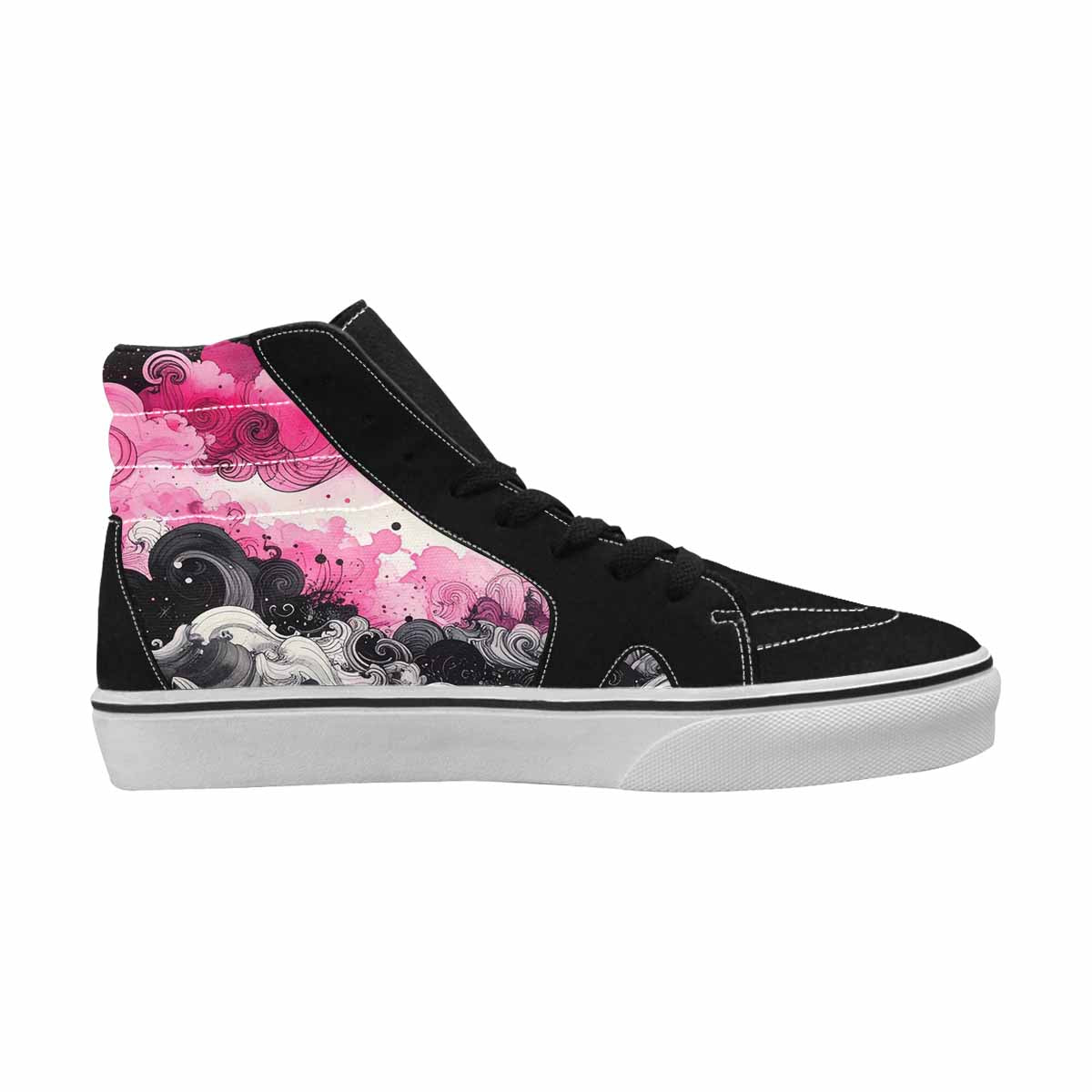 MEN'S Van Gogh Swirl High Top Canvas Dreamcore Shoes