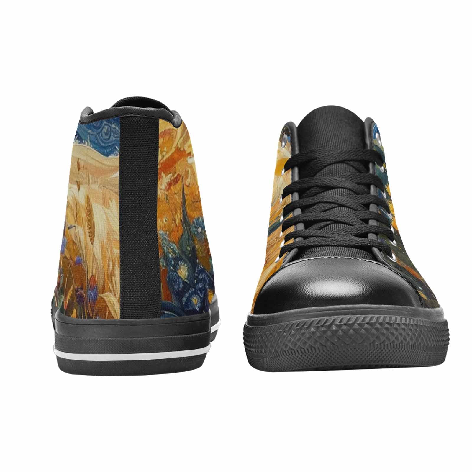 MEN'S Blend All Versions High Top Canvas Dark Academia Custom Sneakers