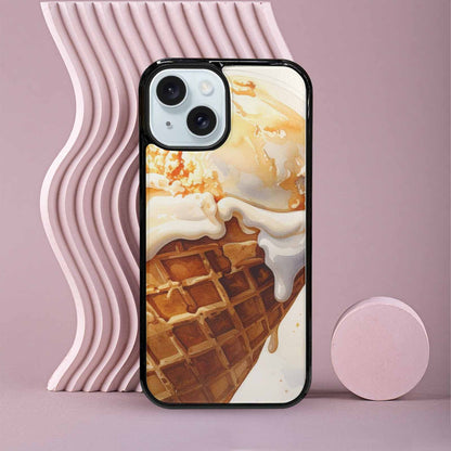 iPhone 15 Case — Extreme Close Up Shot Only Drippig, Custom Designed Case Cover