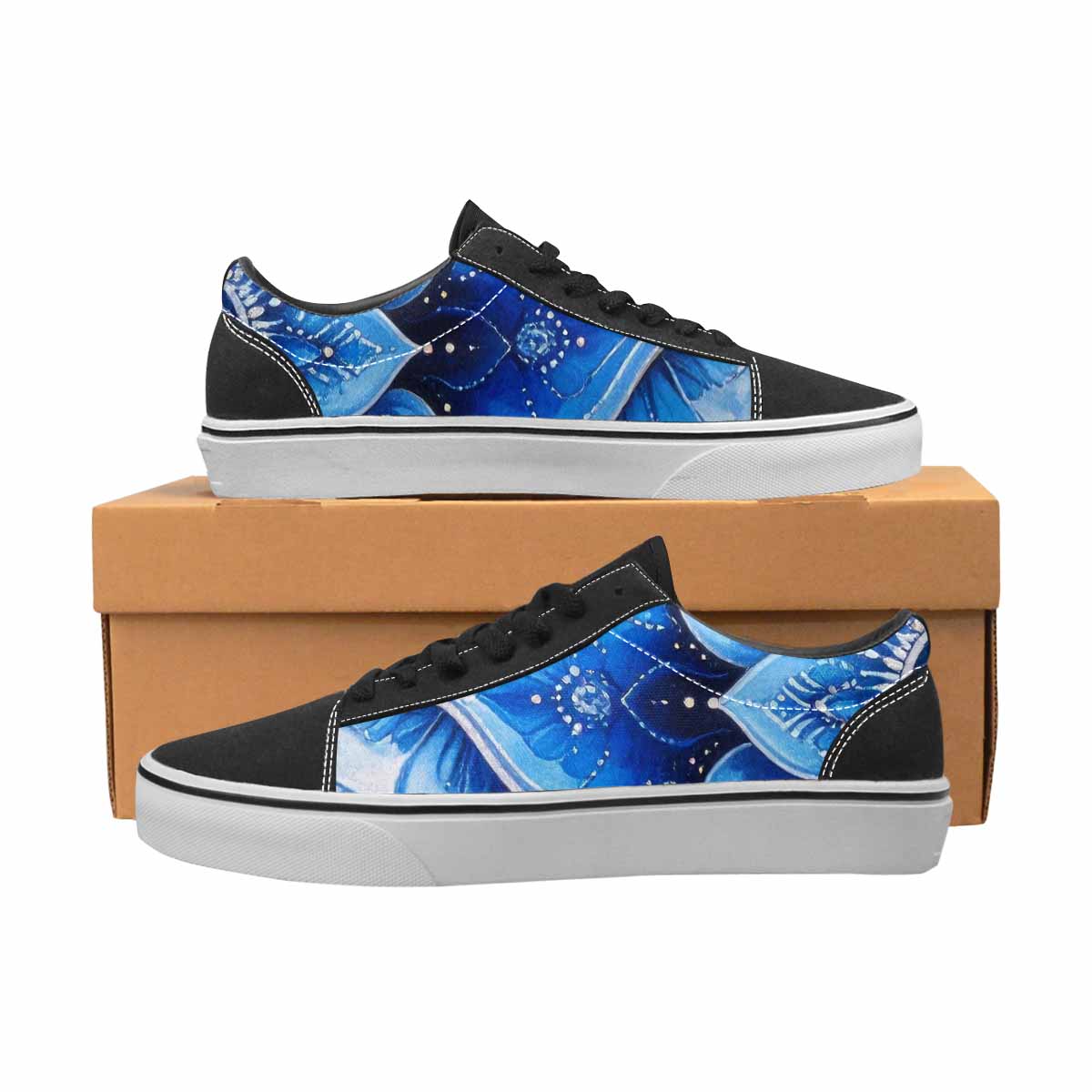 WOMEN'S Boho Mandala Canvas Lace-Up Dark Academia Sneakers