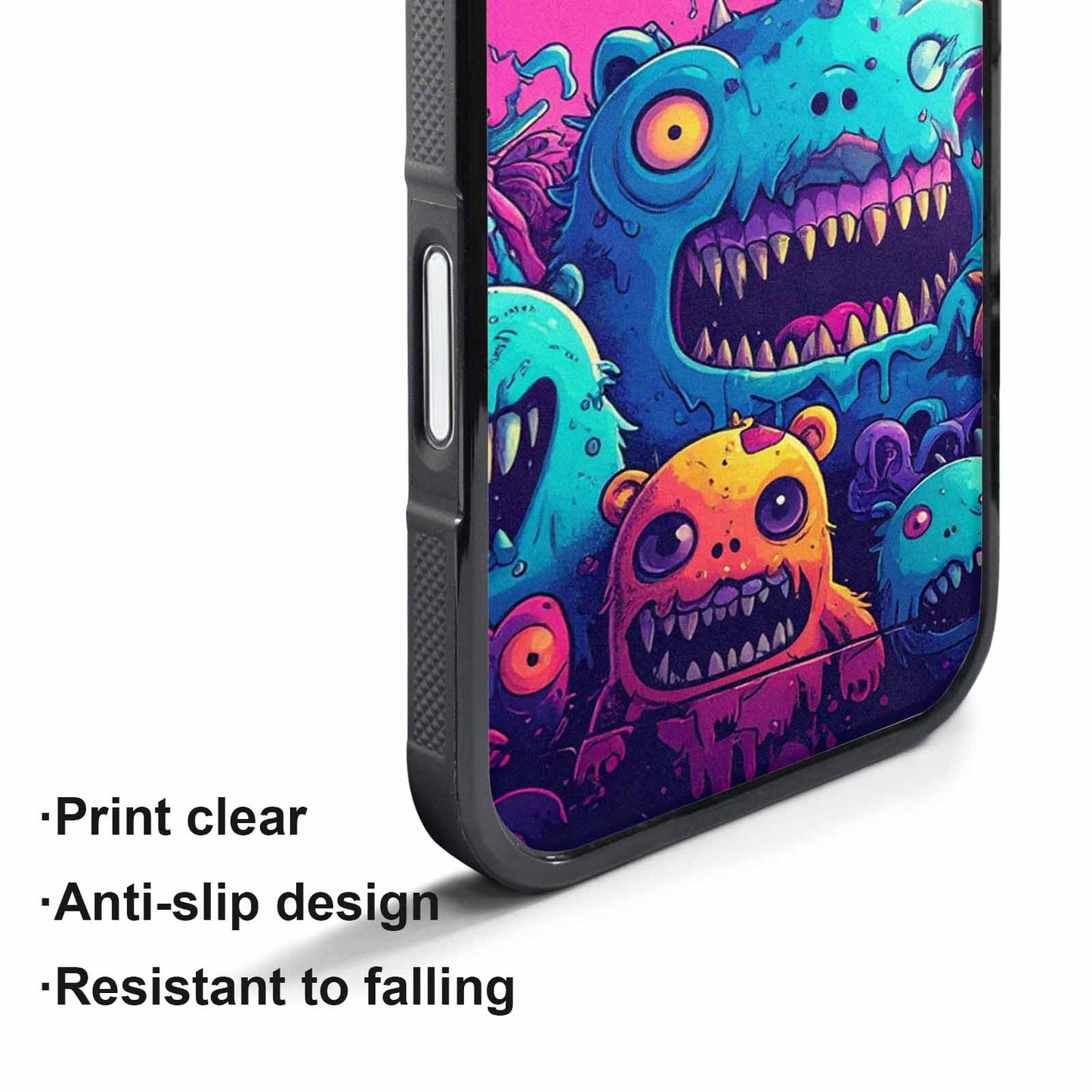 iPhone 17 Air Case — Overlapping Endlessly No Empty Space Galaxy, Custom Made Phone Cover
