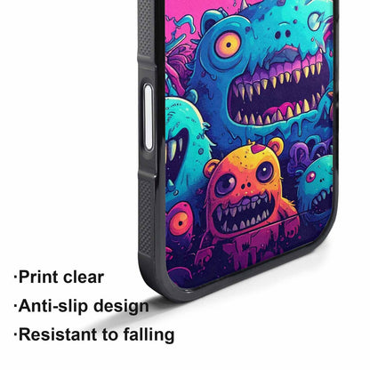 iPhone 17 Air Case — Overlapping Endlessly No Empty Space Galaxy, Custom Made Phone Cover