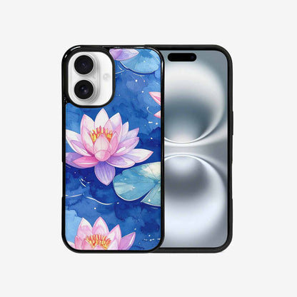 iPhone 16 Case — Monet Water Lilies Painting Pattern, Personalized Phone Case