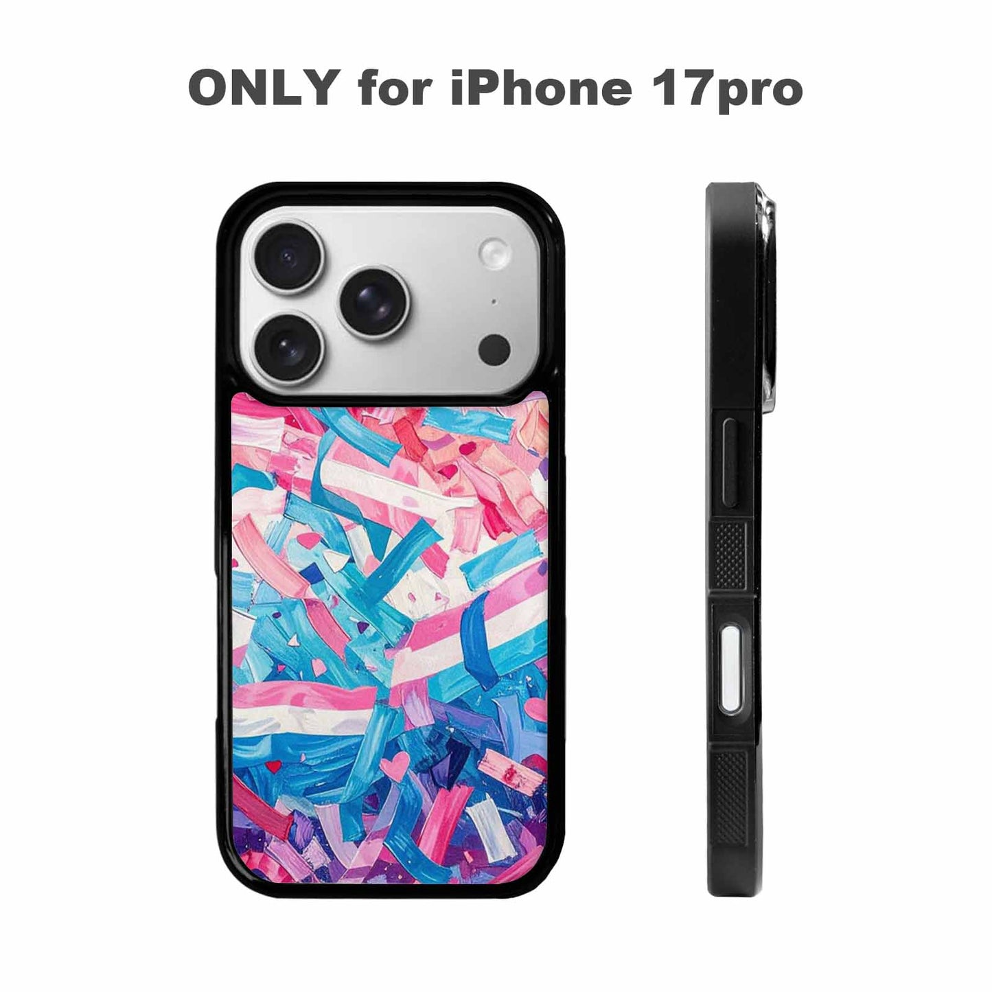 iPhone 17 Pro Case — Transgender Pride Flag Trans Pride Original, Personalized Phone Case