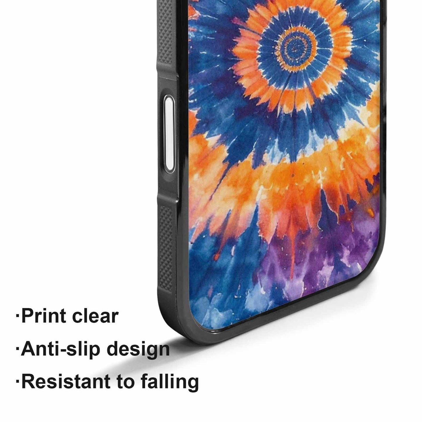 iPhone 17 Case — Seamless Tileable Pattern Of Tie Dye, Custom Art Phone Cover