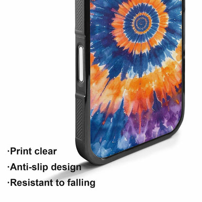 iPhone 17 Case — Seamless Tileable Pattern Of Tie Dye, Custom Art Phone Cover