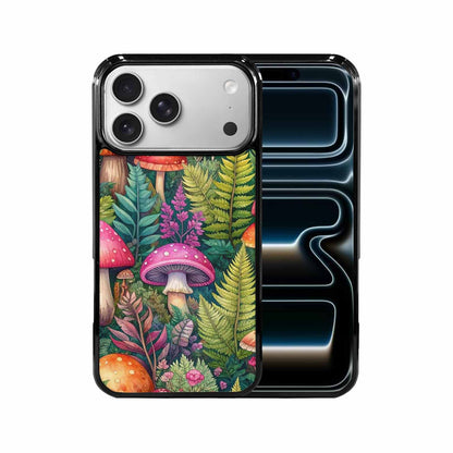 iPhone 17 Pro Max Case — Mushrooms Botanicalmushrooms P Vyk Floral, Custom Designed Case Cover