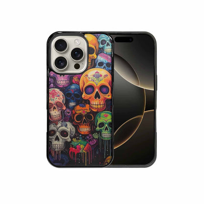 iPhone 16 Pro Case — Skulls General Skulls Pattern, Custom Designed Case Cover