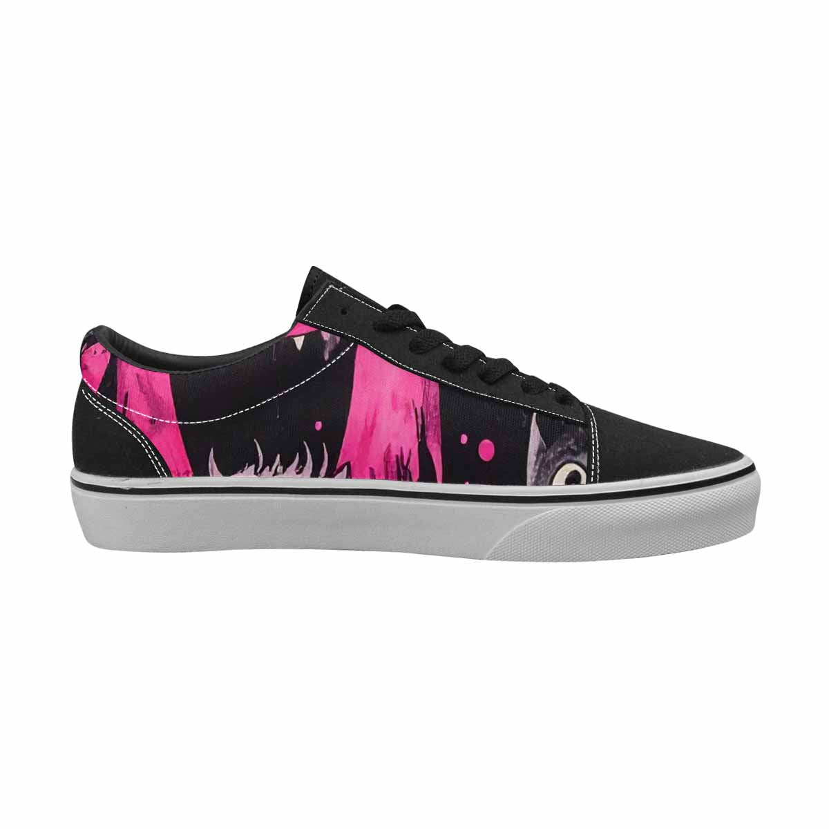 WOMEN'S Monsters (general) Lace-Up Canvas Dreamlike Custom Shoes