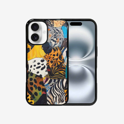 iPhone 16 Case — Full Color Vibrant Animal Print Animal, Custom Art Phone Cover