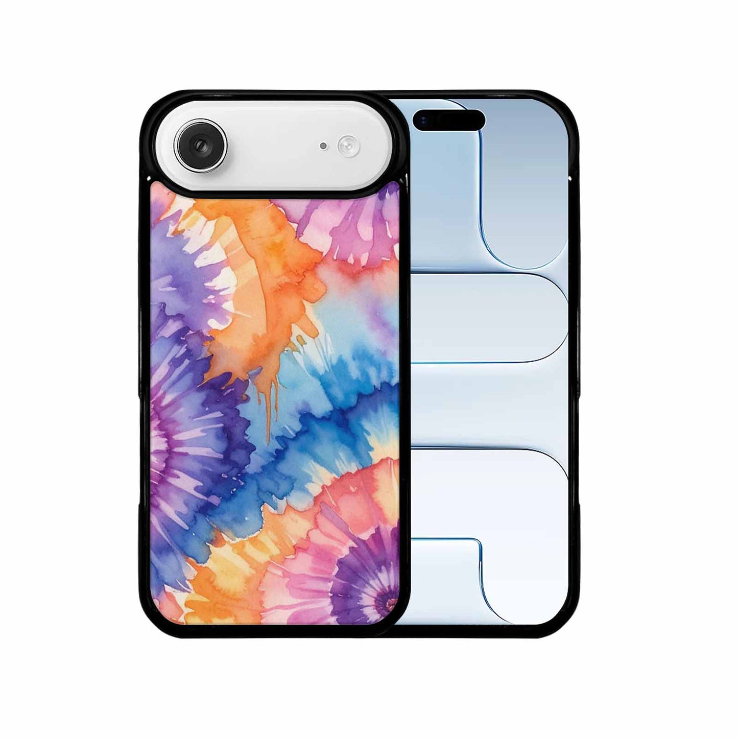 iPhone 17 Air Case — Seamless Tileable Pattern Of Overlapping Tie, Customized Protective Case