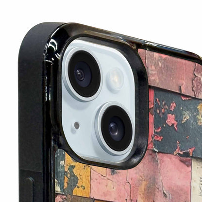 iPhone 15 Plus Case — Distressed Grunge Texture Pattern Hundreds Of, Unique Phone Case Design