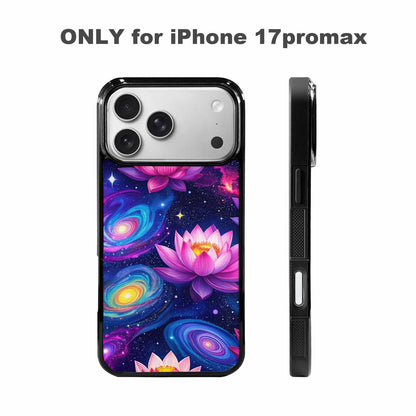 iPhone 17 Pro Max Case — Lotus Galaxy Space, Custom Designed Case Cover