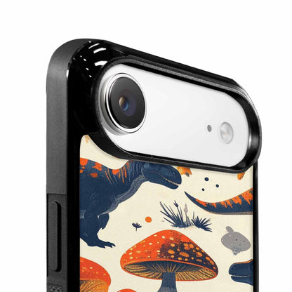 iPhone 17 Air Case — Vintage Dinosaurs Mushroom Retro Vintage, Original Design Phone Case