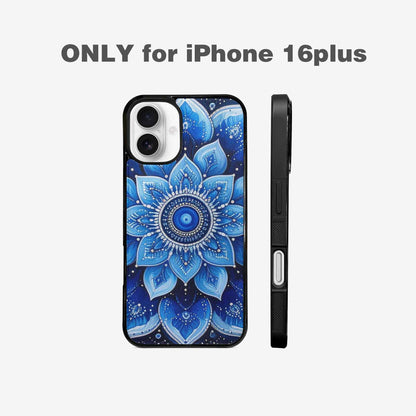 iPhone 16 Plus Case — Boho Mandala Custom, Custom Printed Phone Case