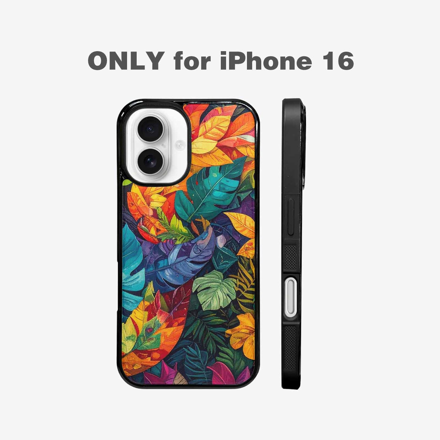 iPhone 16 Case — Toucan Jungle Toucan Jungle Pattern Hundreds, Custom Print Case Cover