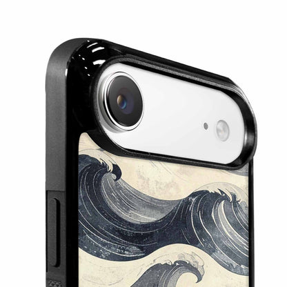 iPhone 17 Air Case — Vintage Americana Wave Retro Vintage, Custom Printed Phone Case