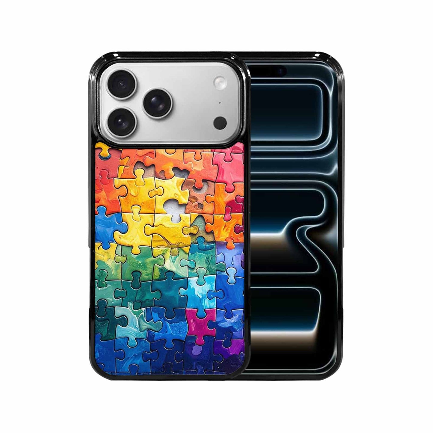 iPhone 17 Pro Max Case — Autism Puzzle Pieces Puzzle Original Art, Original Design Phone Case