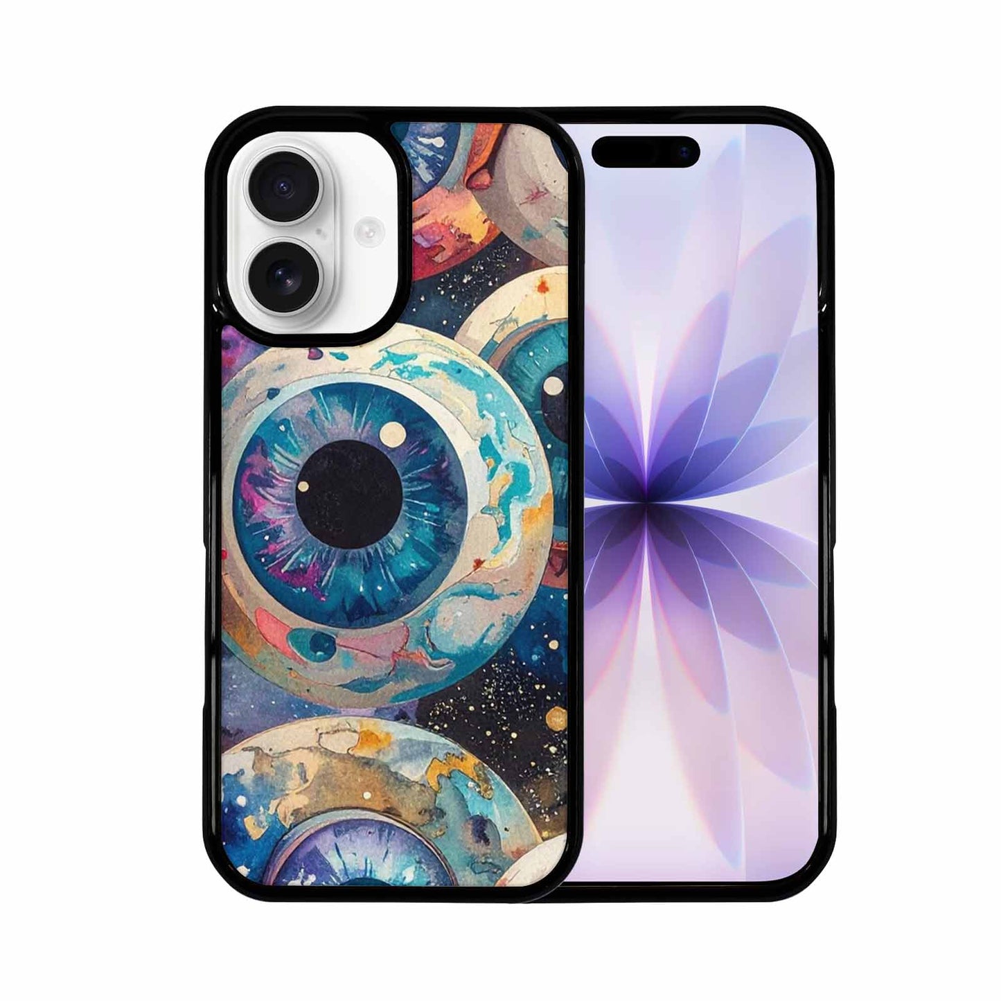 iPhone 17 Case — Seamless Tileable Pattern Of Galaxy Space, Original Design Phone Case