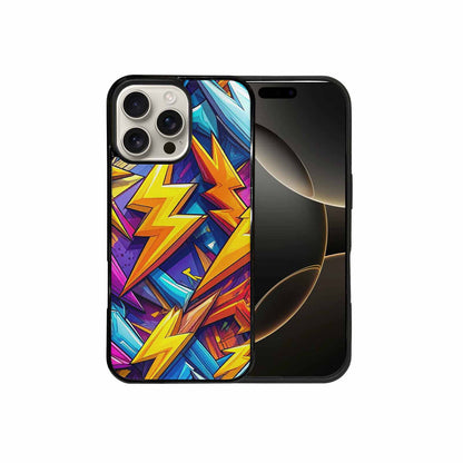 iPhone 16 Pro Max Case — Lightning Bolt Storm Pattern Hundreds Of, Customized Protective Case