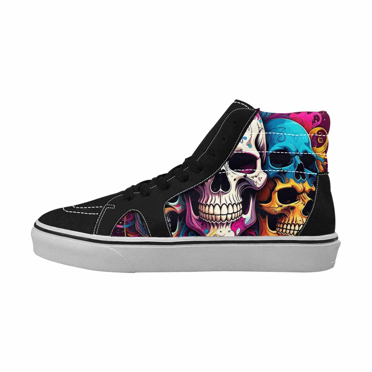 MEN'S Skull Dark Art Gothic Print Dripping Pattern Ferion