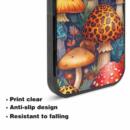 iPhone 15 Plus Case — Mushrooms Pattern Hundreds Of 5r0, Personalized Phone Case
