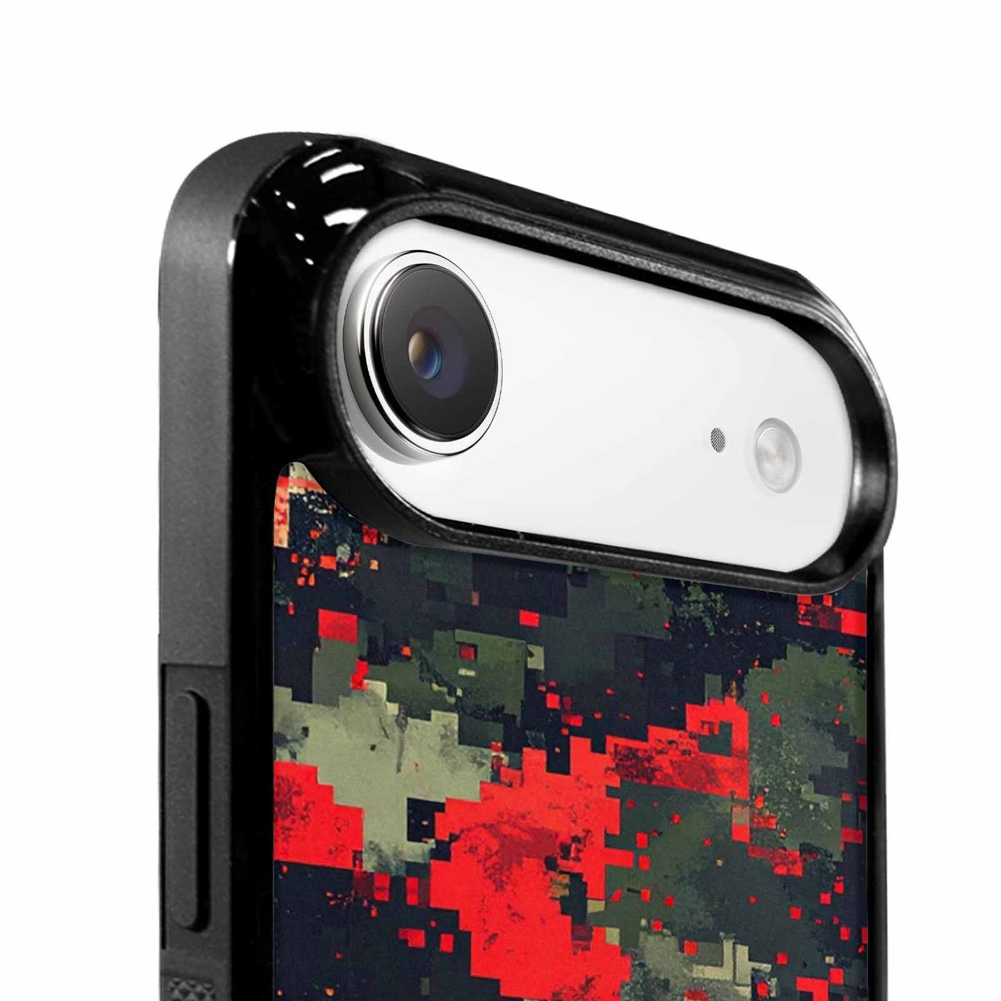 iPhone 17 Air Case — Small Military Camouflage Blotch Pattern Camo, Custom Printed Phone Case