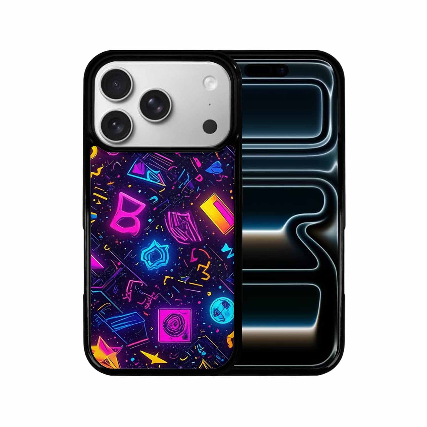 iPhone 17 Pro Case — Retro Motif Retro Motifs Retro Vintage, Custom Print Case Cover