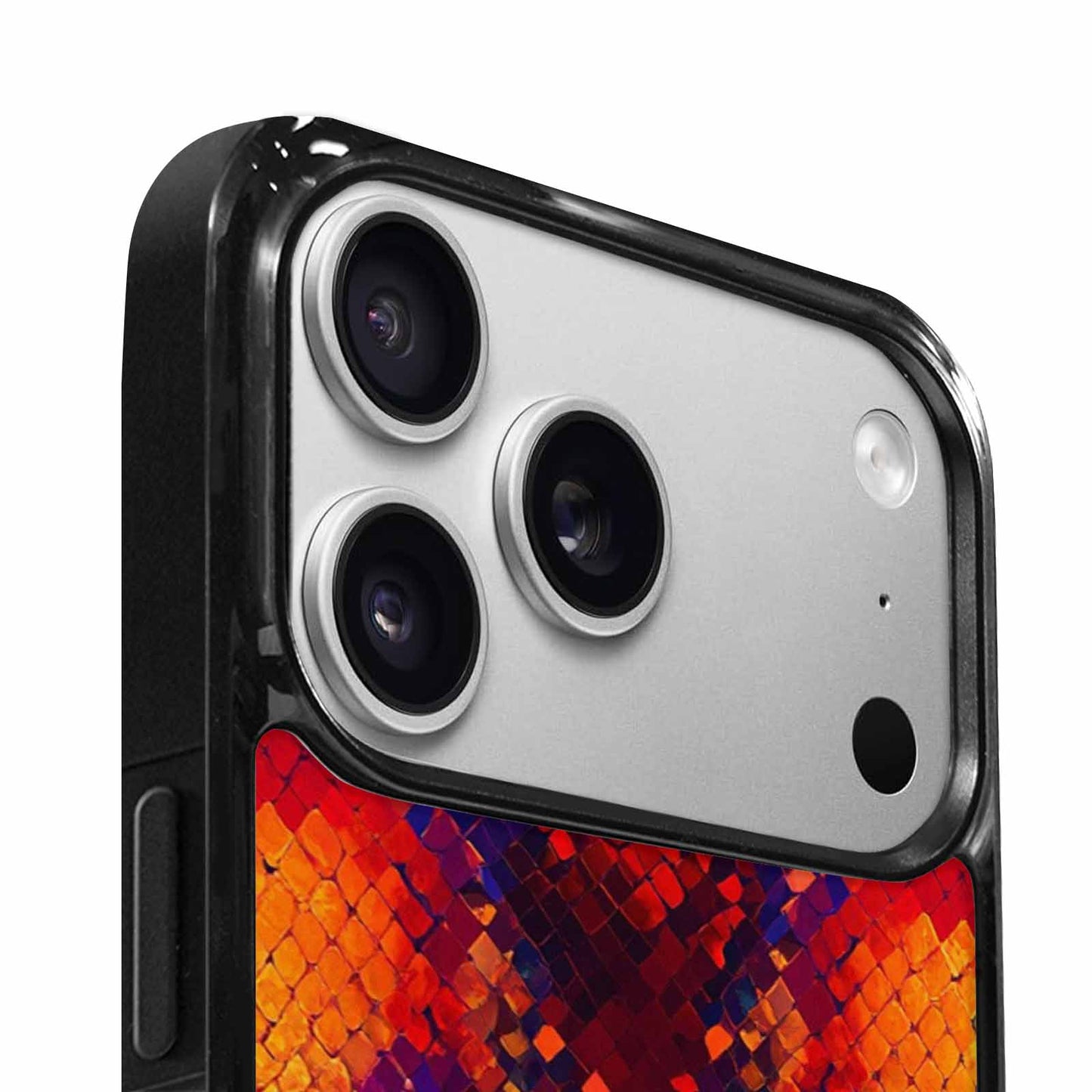 iPhone 17 Pro Case — Snake Print Dark Seamless Pattern Animal, Personalized Phone Case