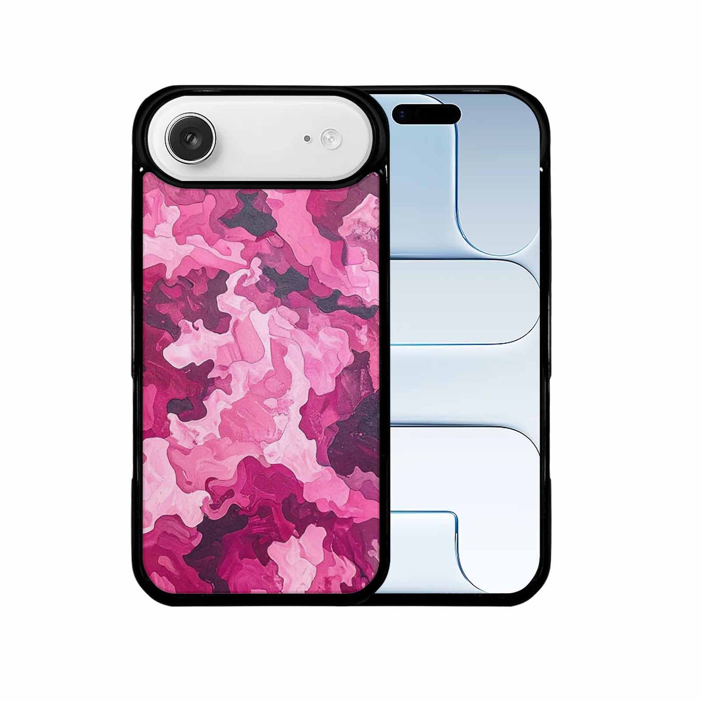 iPhone 17 Air Case — Small Military Camouflage Blotch Pattern Camo, Custom Print Case Cover