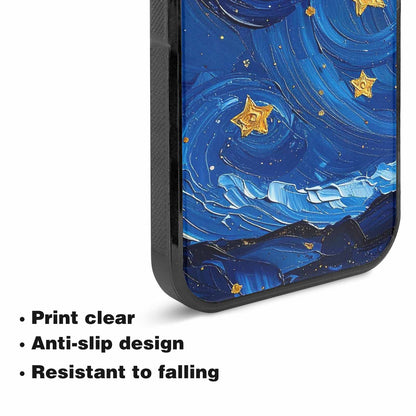 iPhone 15 Plus Case — Starry Night Galaxy Custom, Original Design Phone Case