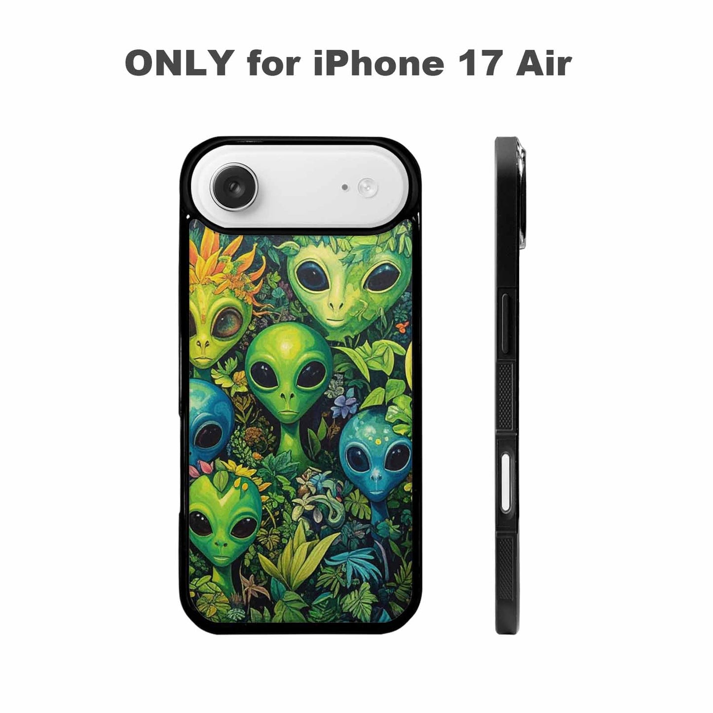 iPhone 17 Air Case — Aliens Pattern Hundreds Of Sma Alien, Custom Print Case Cover