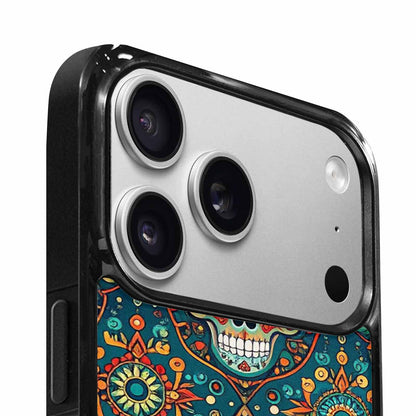 iPhone 17 Pro Max Case — Sacred Geometry Skull Seamless Gothic Skulls, Custom Made Phone Cover