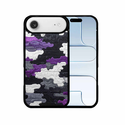iPhone 17 Air Case — Vivid Camo Asexual Pride Camo, Custom Phone Case